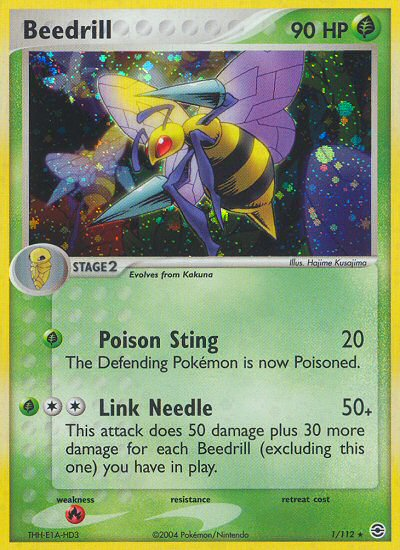 Beedrill (1 112) [EX: FireRed & LeafGreen] For Discount