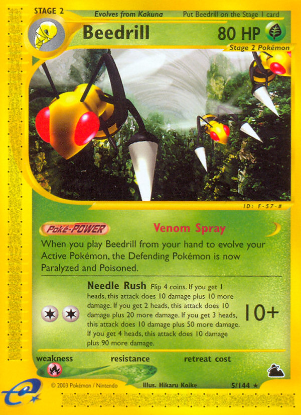 Beedrill (5 144) [Skyridge] For Discount