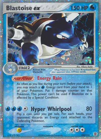 Blastoise ex (104 112) [EX: FireRed & LeafGreen] Hot on Sale