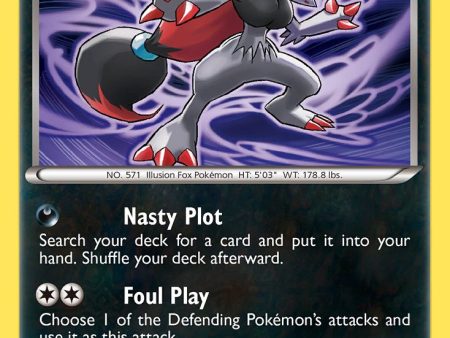 Zoroark (71 114) (Cracked Ice Holo) (Blister Exclusive) [Black & White: Base Set] Online now