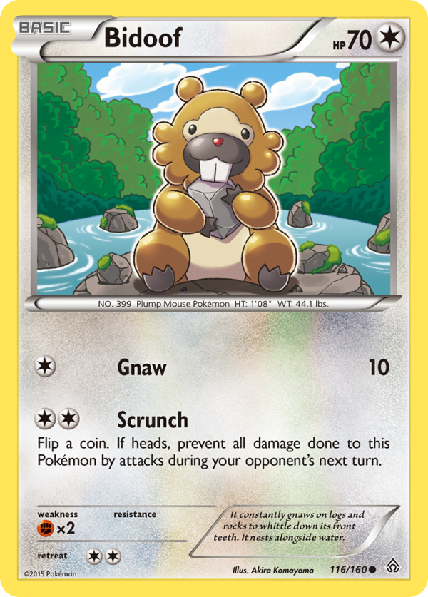 Bidoof (116 160) [XY: Primal Clash] Discount