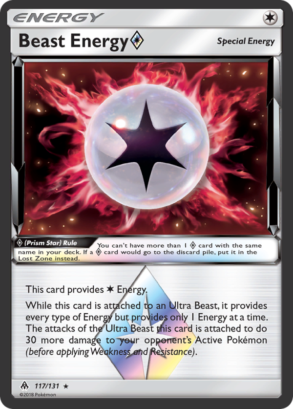 Beast Energy (117 131) (Prism Star) [Sun & Moon: Forbidden Light] Online Sale