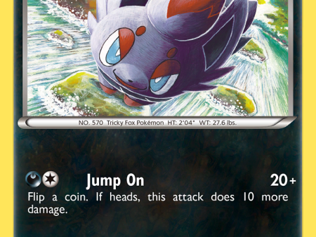 Zorua (BW12) [Black & White: Black Star Promos] Sale