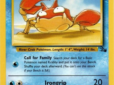 Krabby (51 62) [Fossil Unlimited] on Sale