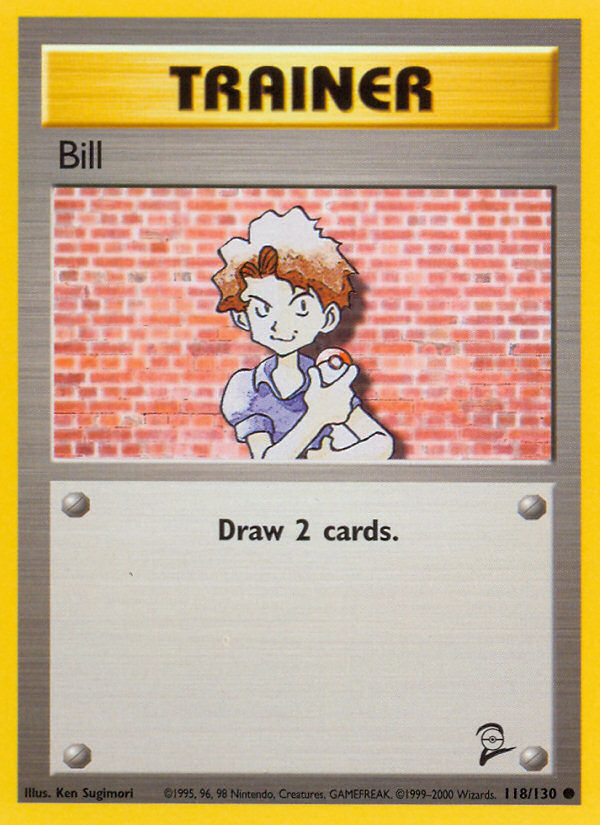 Bill (118 130) [Base Set 2] on Sale