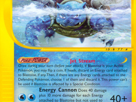 Blastoise (37 165) [Expedition: Base Set] For Sale