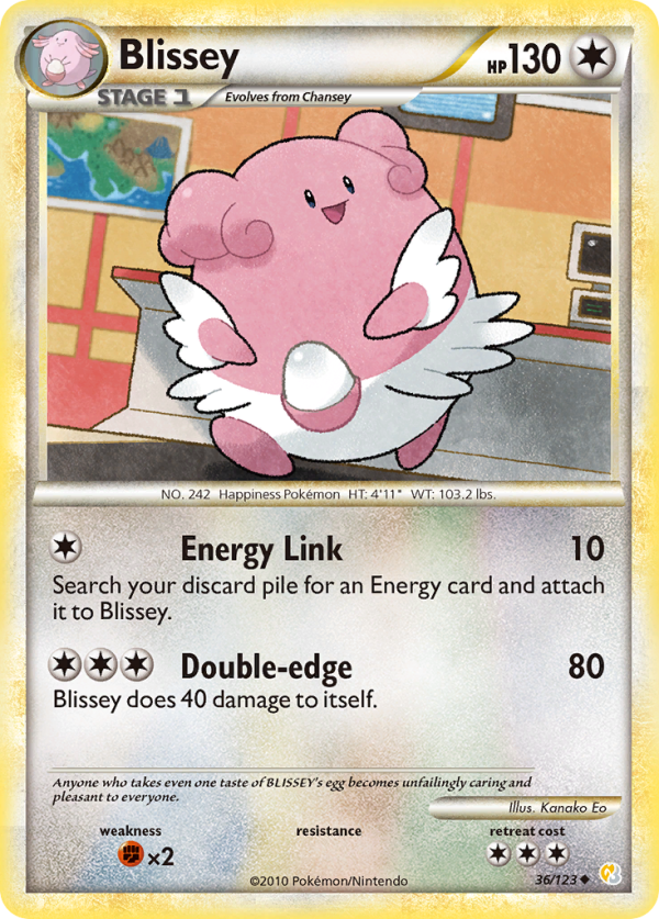 Blissey (36 123) [HeartGold & SoulSilver: Base Set] Discount