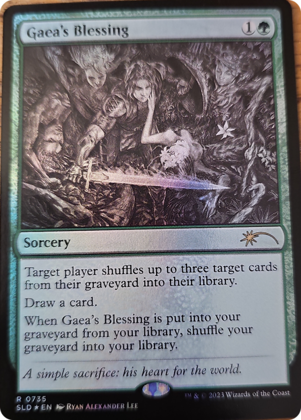 Gaea s Blessing (Sketch Showcase) [Secret Lair Drop Series] Cheap