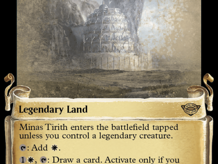 Minas Tirith [The Lord of the Rings: Tales of Middle-Earth Showcase Scrolls] For Cheap