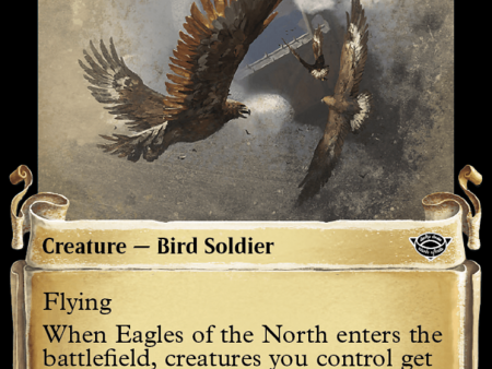 Eagles of the North [The Lord of the Rings: Tales of Middle-Earth Showcase Scrolls] Hot on Sale