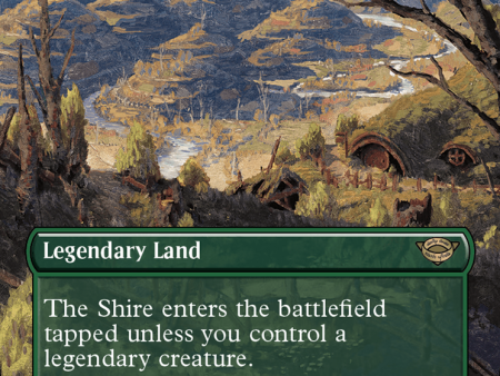 The Shire (Borderless) (Surge Foil) [The Lord of the Rings: Tales of Middle-Earth] Sale