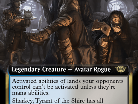 Sharkey, Tyrant of the Shire (Extended Art) (Surge Foil) [The Lord of the Rings: Tales of Middle-Earth] Online Sale