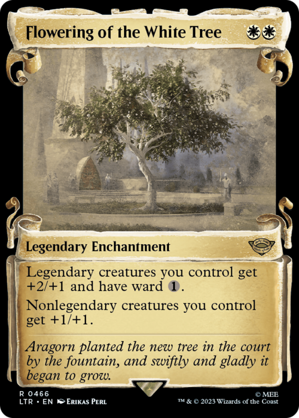 Flowering of the White Tree [The Lord of the Rings: Tales of Middle-Earth Showcase Scrolls] on Sale