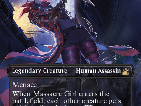 Massacre Girl (Anime Borderless) [Ravnica Remastered] Fashion