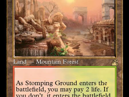 Stomping Ground (Retro) [Ravnica Remastered] Online Sale