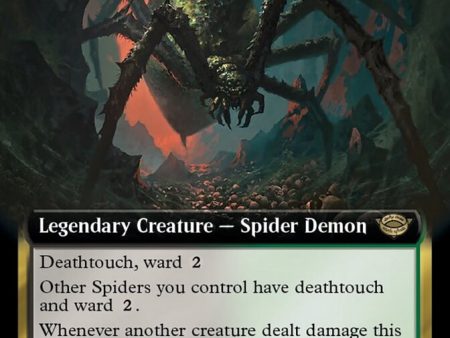 Shelob, Child of Ungoliant (Extended Art) (Surge Foil) [The Lord of the Rings: Tales of Middle-Earth] Cheap