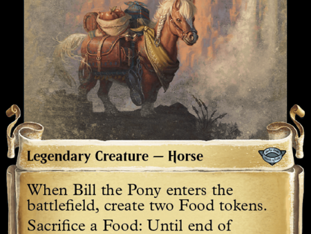 Bill the Pony [The Lord of the Rings: Tales of Middle-Earth Showcase Scrolls] Online Hot Sale