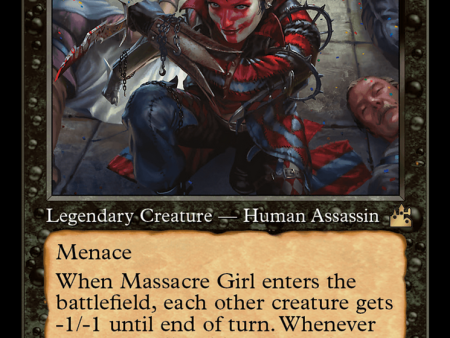 Massacre Girl (Retro) [Ravnica Remastered] Online Sale