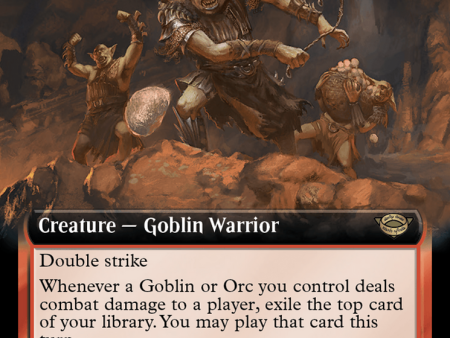 Moria Marauder (Extended Art) (Surge Foil) [The Lord of the Rings: Tales of Middle-Earth] Fashion