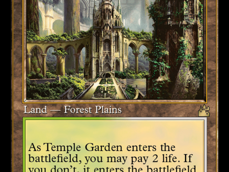 Temple Garden (Retro) [Ravnica Remastered] Supply