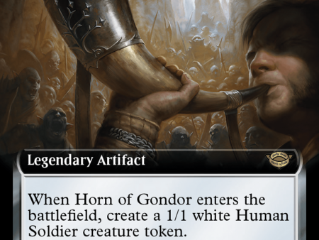 Horn of Gondor (Extended Art) (Surge Foil) [The Lord of the Rings: Tales of Middle-Earth] Online Hot Sale