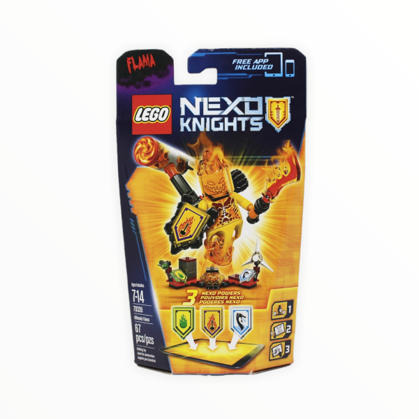 Certified Used Set 70339 Nexo Knights Ultimate Flama Online Hot Sale