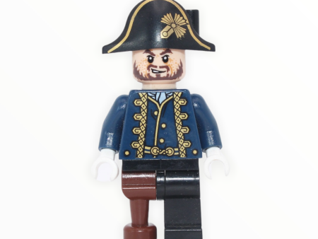 Hector Barbossa (Privateer, dark blue coat, pegleg, bicorne) Supply