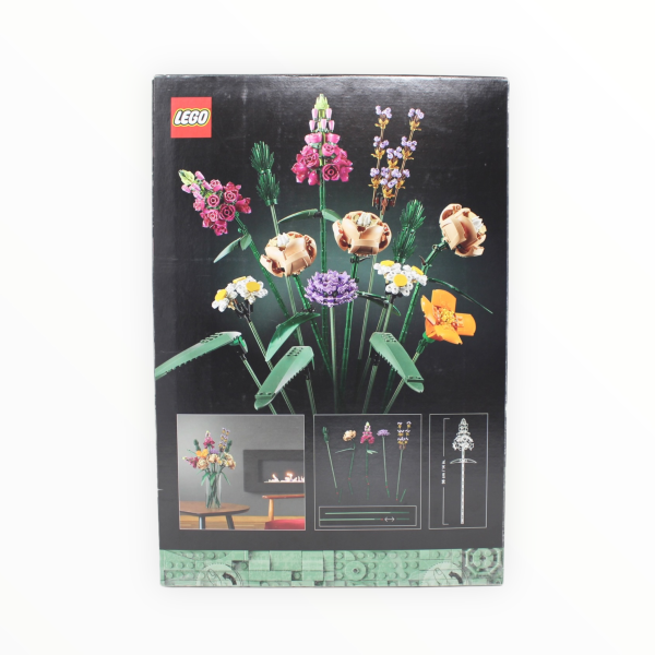 Certified Used Set 10280 Botanical Collection Flower Bouquet For Discount