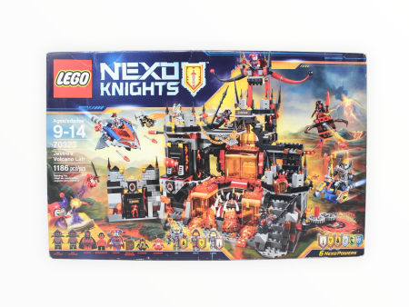 Certified Used Set 70323 Nexo Knights Jestro’s Volcano Lair Online