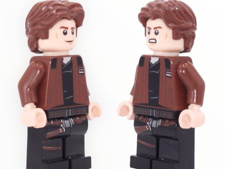 Han Solo (young, brown jacket, black legs with holster, 2018) For Discount