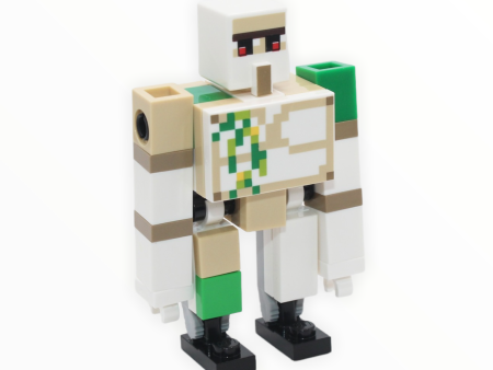 Minecraft Iron Golem (brick and pin arm attachments, black feet, 2021) Supply