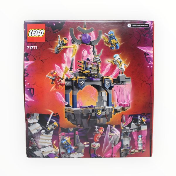 Retired Set 71771 Ninjago The Crystal King Temple Sale