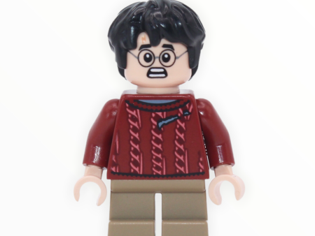 Harry Potter (dark red torn sweater, short tan legs, 2021) Online