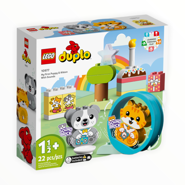 10977 DUPLO My First Puppy & Kitten With Sounds Online now