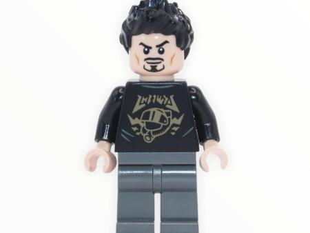 Tony Stark (black top with gold pattern) Discount