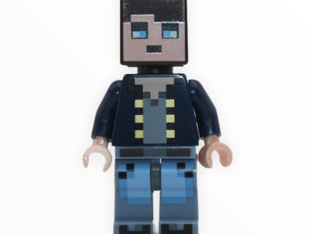 Minecraft Skin 8 (dark blue jacket, sand blue legs) Hot on Sale