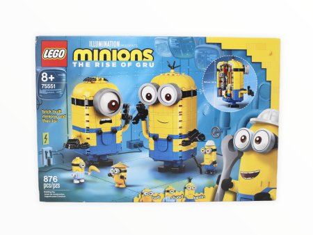 Certified Used Set 75551 Minions Brick-Built Minions and Their Lair Hot on Sale