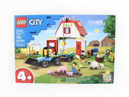 Retired Set 60346 City Barn & Farm Animals on Sale