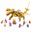 Retired Set 71774 Ninjago Lloyd’s Golden Ultra Dragon Supply