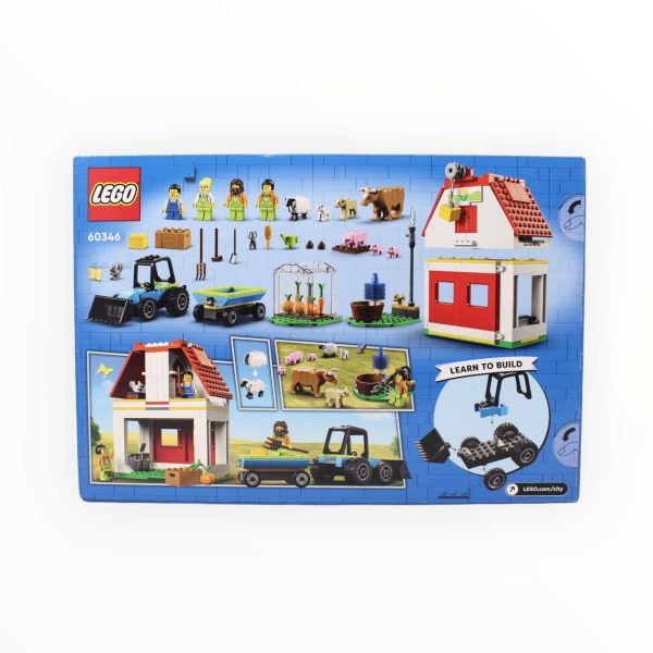 Retired Set 60346 City Barn & Farm Animals on Sale