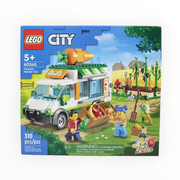 Retired Set 60345 City Farmers Market Van Online