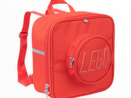 Red LEGO Small Brick Backpack For Sale