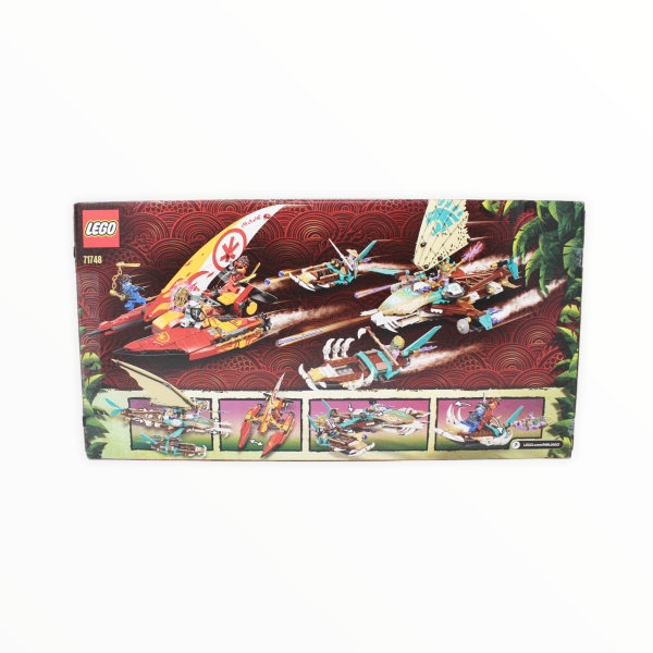 Certified Used Set 71748 Ninjago Catamaran Sea Battle For Discount