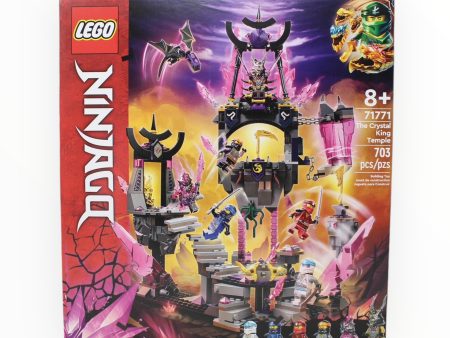 Retired Set 71771 Ninjago The Crystal King Temple Sale